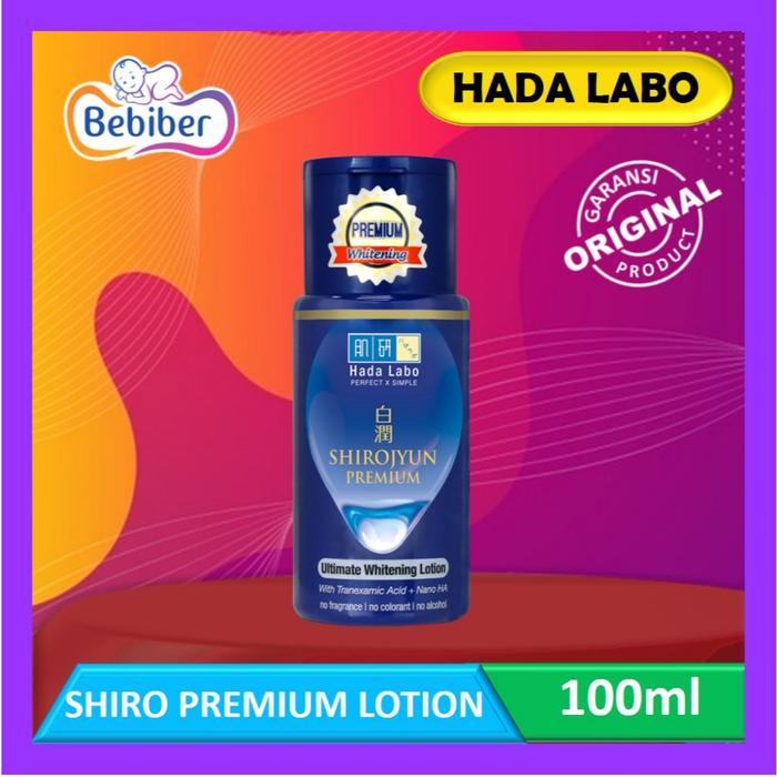 Gambar Hada Labo Shirojyun Ultimate Whitening Series - Hadalabo Lotion - Milk - Cream - Face Wash - Bebiber - SHIROPremiumLot dari tokobebiber undefined Tokopedia