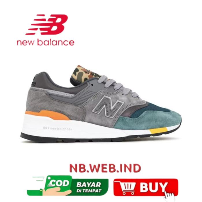 Promo SEPATU NEW BALANCE 997 DUCK CAMO 100% BNIB 40 Kota