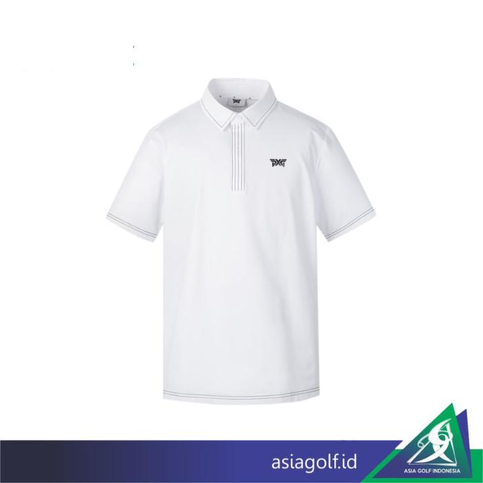Gambar T Shirt Golf Pxg Stitch Point | Golf | Kaos Golf - White, XL dari Asia Golf Indonesia undefined Tokopedia