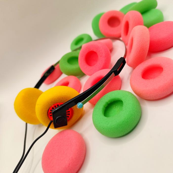 Gambar earpad busa headphone dari Retro80s undefined Tokopedia