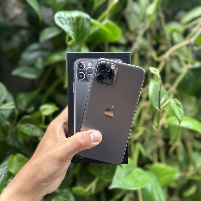 Gambar IPHONE 11 Pro Second resmi Beacukai - Grey, 64 gb dari Dr phonee undefined Tokopedia