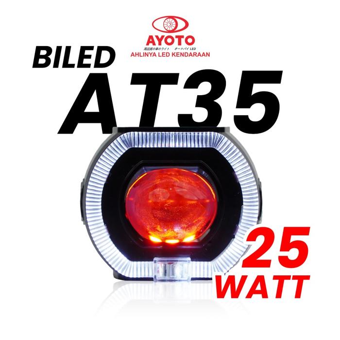 Gambar Lampu tembak daymaker biled ala ala 2.5 inchi & 4.5 inchi model 4 lensa 5 kabel dan bulat hi low kuning putih + demon eyes - 3.5 IN BULAT, BLUE dari Raja Karya Mandiri_NEW undefined Tokopedia