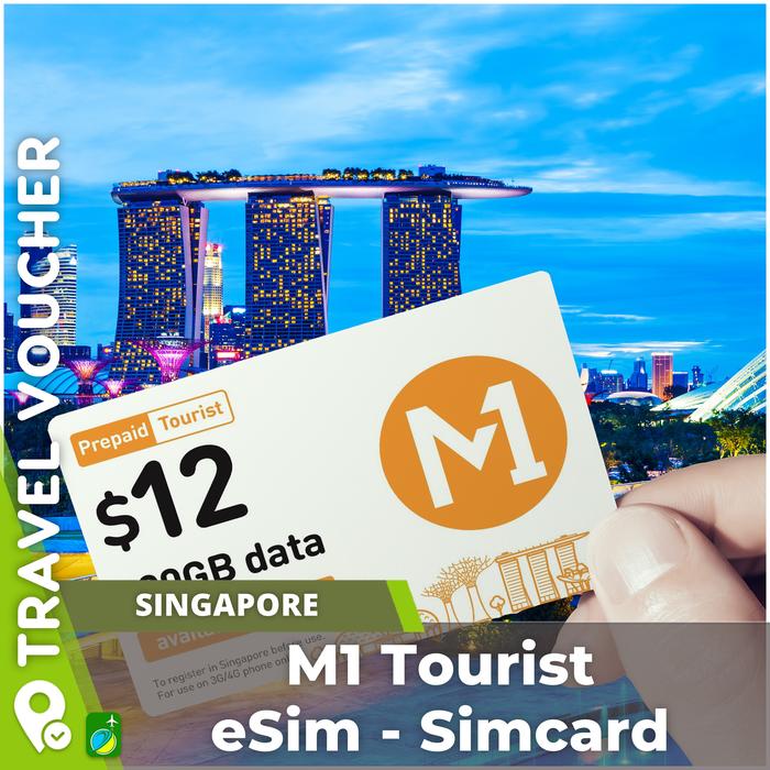 Gambar Travel Voucher Singapore Tourist Simcard - M-12 dari OTi TRAVEL undefined Tokopedia