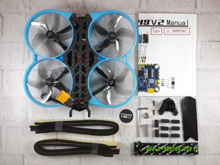 Gambar Reptile CLOUD 149 V2 F4 4S 3 Inch Cinewhoop FPV Racing Drone PNP Blue dari fpvmilitan undefined Tokopedia