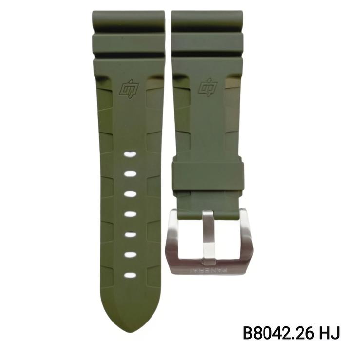 Gambar Tali Jam Tangan 26 MM AAA Replacement Strap PAM Rubber Panerai 8042.26 - B 8042.26 HJ dari Watch Band N strap undefined Tokopedia