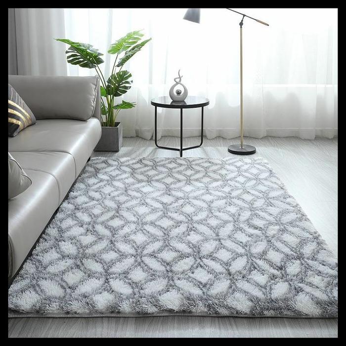 Gambar Utama Jakarta Baru - Karpet Bulu Motif & Ombre Uk 160 X 100Cm/Karpet Bulu Lantai Anti Slip Kode 439 - G15 dari KreasiPr0 undefined Tokopedia