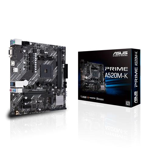 Gambar ASUS PRIME A520M-K MOTHERBOARD (DDR4, A520, AMD AM4) - A520M-K dari YOUNGS COMPUTER undefined Tokopedia