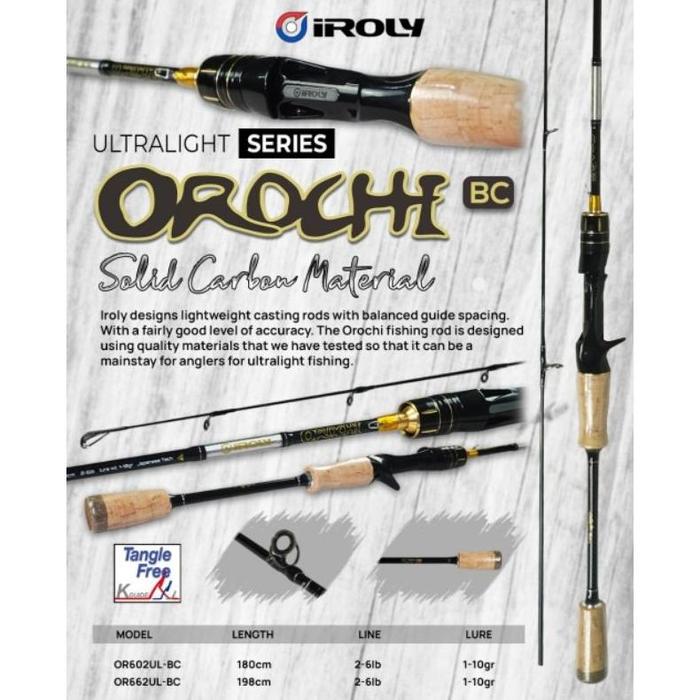 Gambar JORAN IROLY OROCHI 3RD Zirconite & Limited Edition 662 702 Ultralight - Orochi BC Gen2, 198cm dari FUJICOLLECTION# undefined Tokopedia