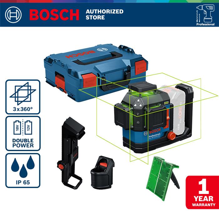 Gambar Bosch Laser Line Level / Waterpass Laser Garis GREEN LASER 12 & 18Volt 35Meter GLL 18V-120-33 CG (UNIT ONLY) - GLL Only dari Bosch Tools Authorized MGK undefined Tokopedia