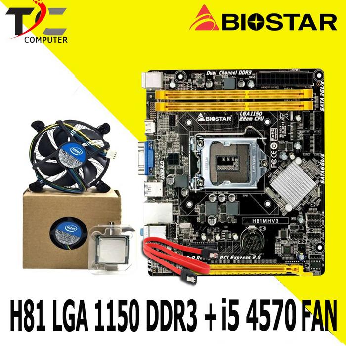 Computer Biostar Biostar H81mhv3 Motherboard Price H81 Chipset