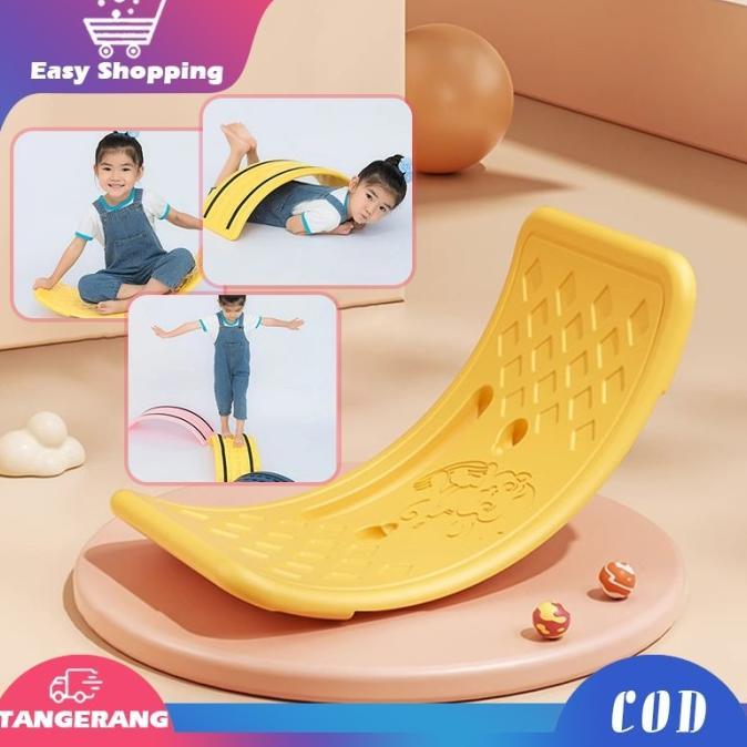 Jual TERBARU Papan Keseimbangan Anak Balance Board Anak Terapi