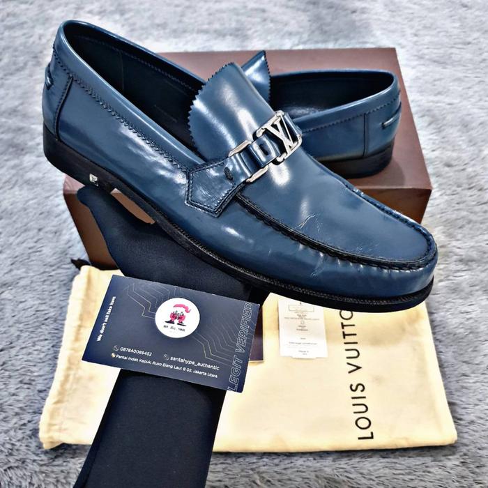 Sepatu Loafers Louis Vuitton Slips Sepatu Loafers Man Lv Louis