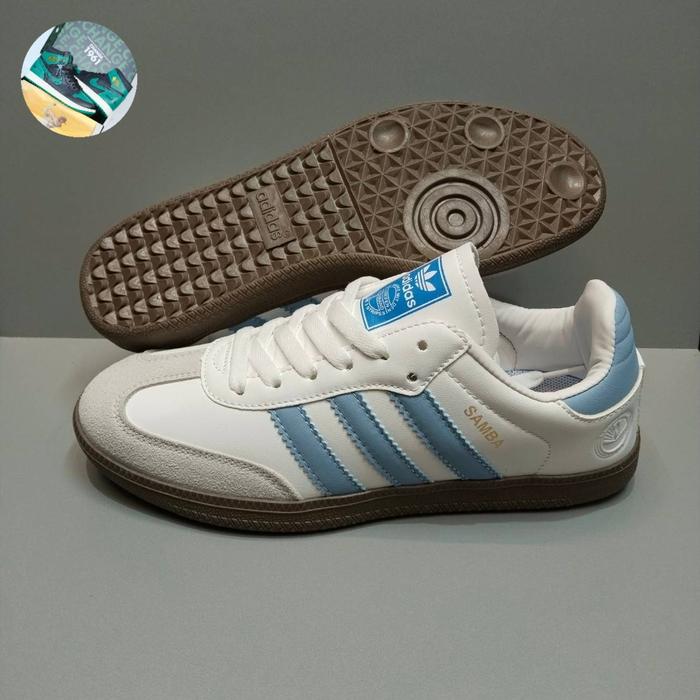 adidas gazelle silver green womens Adidas Samba Vegan "Black Gum"  StrideTribe