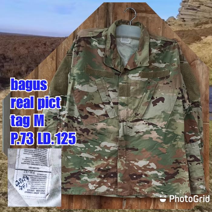 Gambar jaket kemeja parka army military bdu scorpion multicamp ocp nato dari saifulsecondpantes undefined Tokopedia