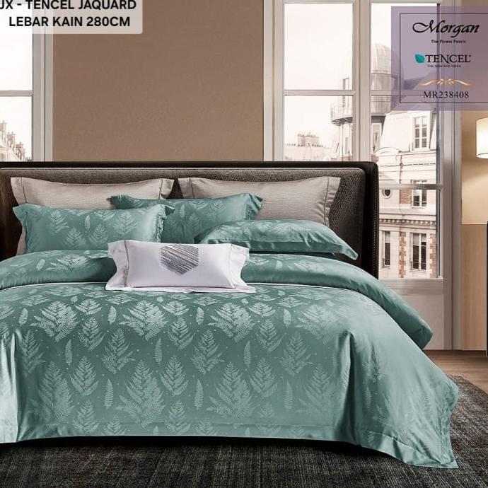 Gambar Sprei Kingkoil Sutra Tencel Organik Ukuran 200X200 - MOTIP KKS D, 160x200x40 dari Ms Joo's Bedroom undefined Tokopedia