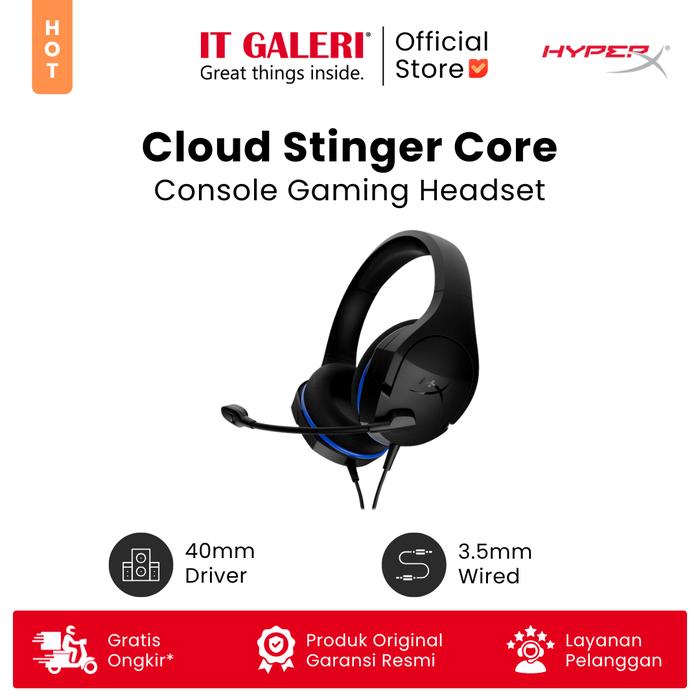 Noise Cancelling Kingston Hyperx Cloud Stinger Core Gaming Headset
