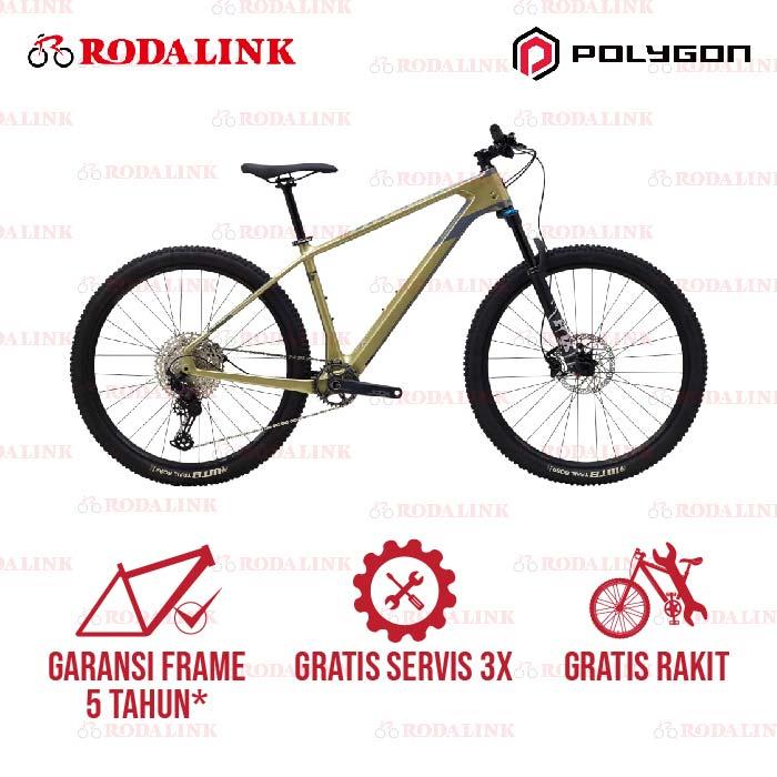 Gambar Polygon Sepeda Gunung MTB Carbon Syncline C5 2020 - Green, 27.5 S dari Rodalink Indonesia undefined Tokopedia