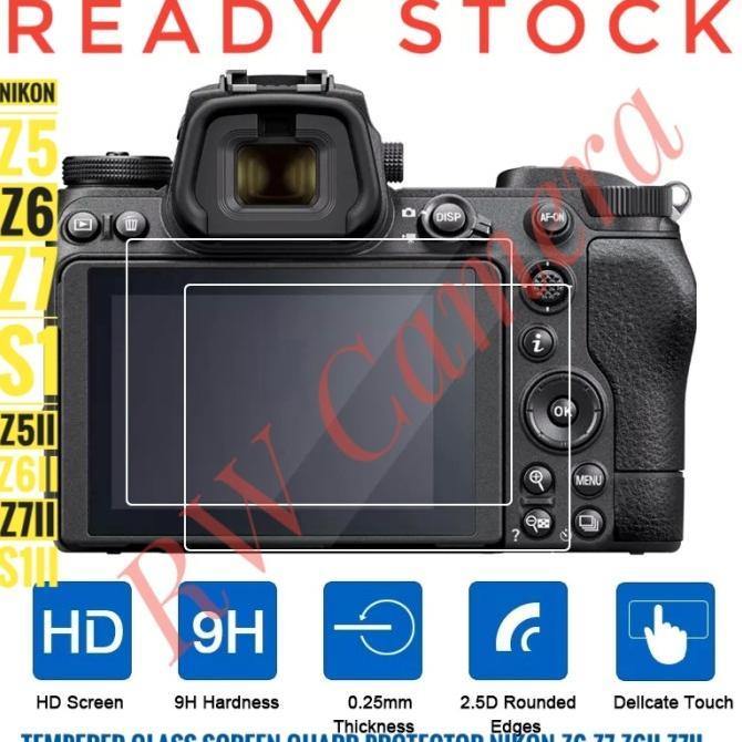 Tempered Glass Nikon Z5 Z6 Z7 Z5ii Z6ii Z7ii Anti Gores Screen Guard