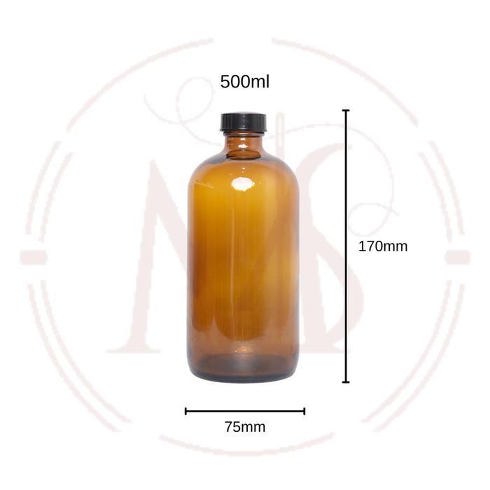 Gambar Botol Kaca Amber 500ml | Tutup Polycone dari PT. Kimia Samarinda Raya undefined Tokopedia