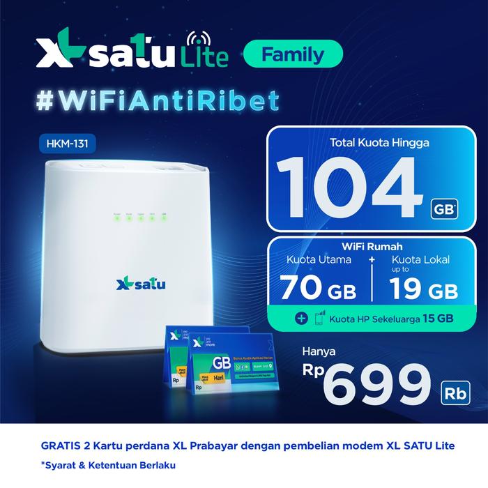 Rumah Router Jual Router Wifi CPE XL SATU Lite Value / Smart / Family User Internet ...