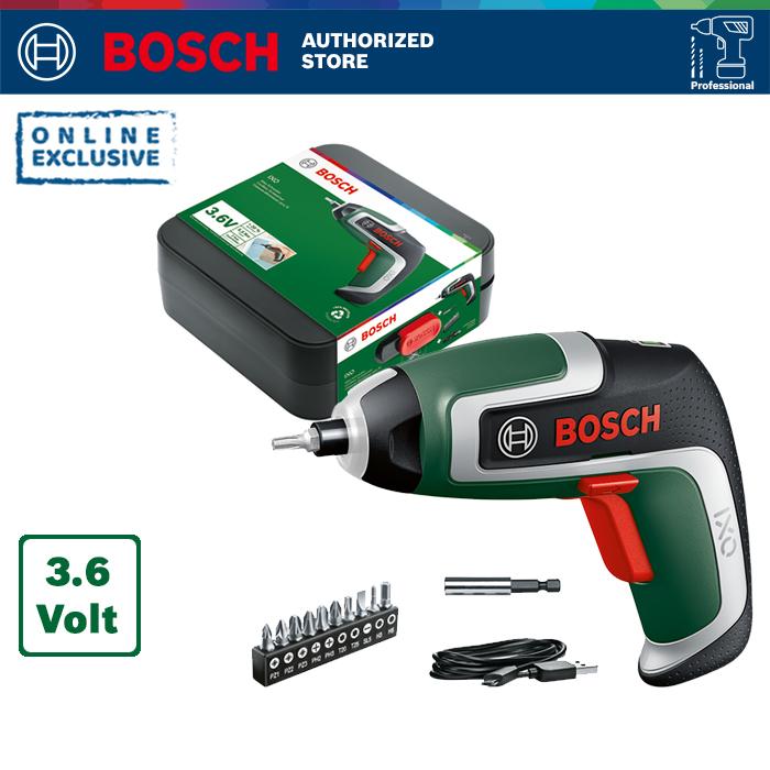 Gambar Bosch Cordless Screwdriver / Obeng Baterai 3.6Volt IXO 7 - IXO 7 ONLY dari Bosch Tools Authorized MGK undefined Tokopedia