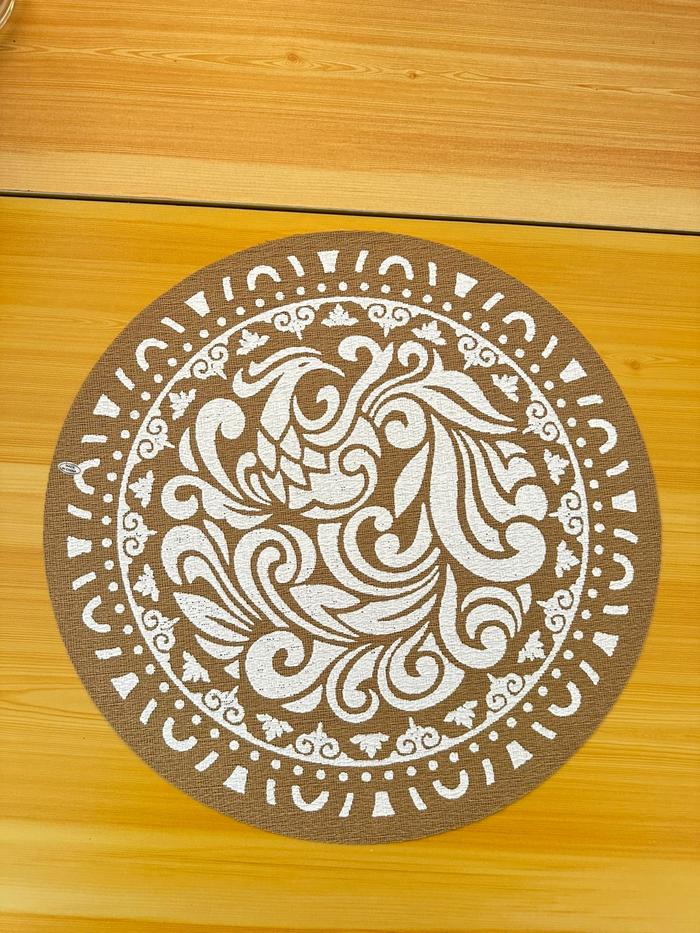 Gambar Alas Piring Meja Anyaman Nordic Meja Makan Tatakan Piring Rumbai Placemat - Model 18 dari Home Decor Zega undefined Tokopedia