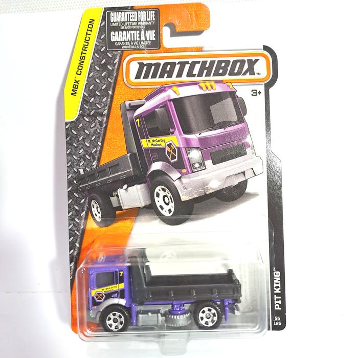 Gambar MATCHBOX, MBX CONSTRUCTION, PIT KING ( BAK HITAM ) dari Golden Garage & Shop undefined Tokopedia
