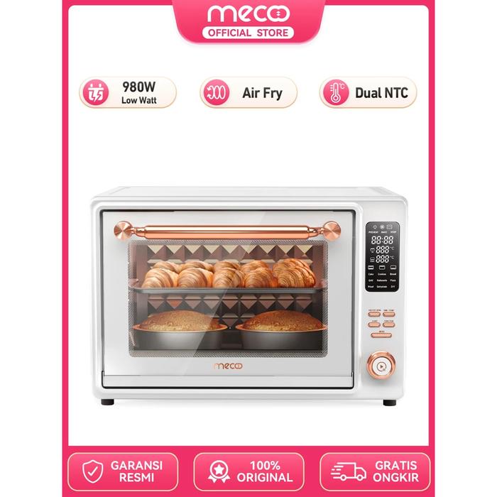 Gambar MECOO ELECTRIK OVEN BESAR KAPASITAS 38 LITER OVEN LISTRIK DIGITAL PREMIUM DENGAN SMART LED LOW WATT - OVEN 38 L PUTIH dari WIJAYA ELEKTRONIK SEMARANG undefined Tokopedia