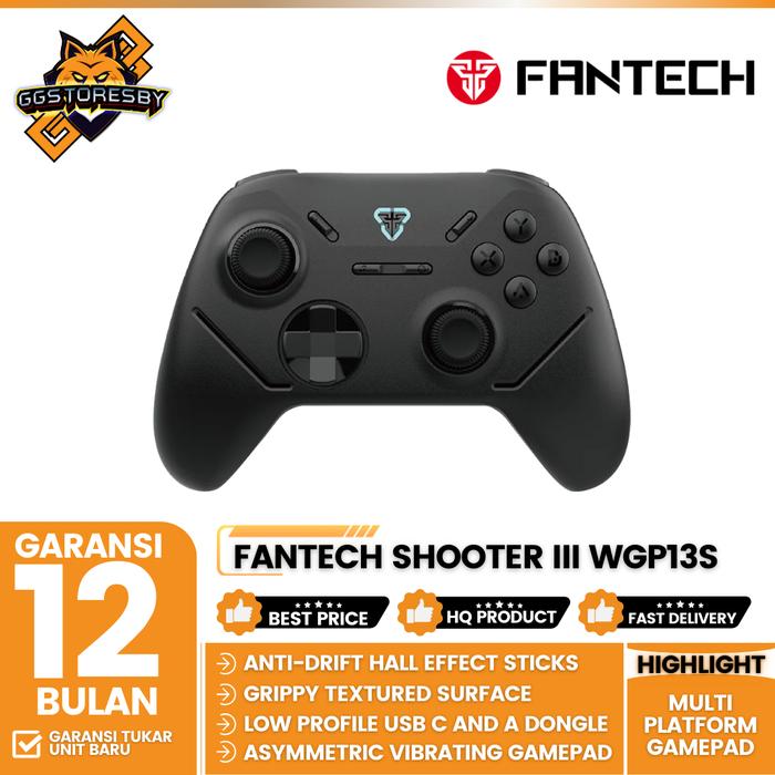 Gambar FANTECH SHOOTER III WGP13s USB TYPE-C WIRELESS Gaming Gamepad - Black dari GGSTORESBY undefined Tokopedia