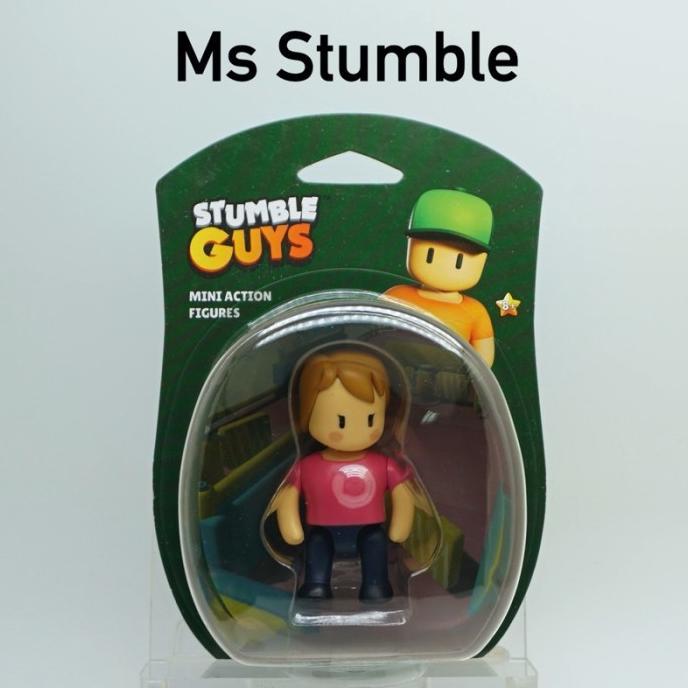 Gambar NEW STOK/ Stumble Guys Action Figure Artikulasi Collectible Mainan OFFICIAL /NON COD - Ms Stumble dari Market Indo Super undefined Tokopedia