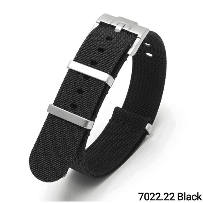 Gambar Tali Jam Tangan Seiko SKX SRPD 22mm Replacement Nato Strap Kanvas Seiko 7022.22 - 7022.22 BL dari Watch Band N strap Kota Surabaya Tokopedia
