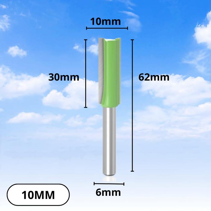 Gambar Mata router kayu straght bit mata profil lurus shank 6mm - 10mm dari Measuring Solution undefined Tokopedia