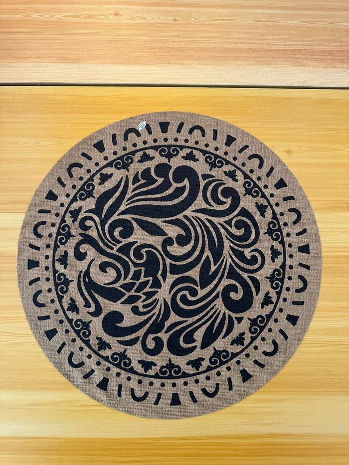 Gambar Alas Piring Meja Anyaman Nordic Meja Makan Tatakan Piring Rumbai Placemat - Model 11 dari Home Decor Zega undefined Tokopedia