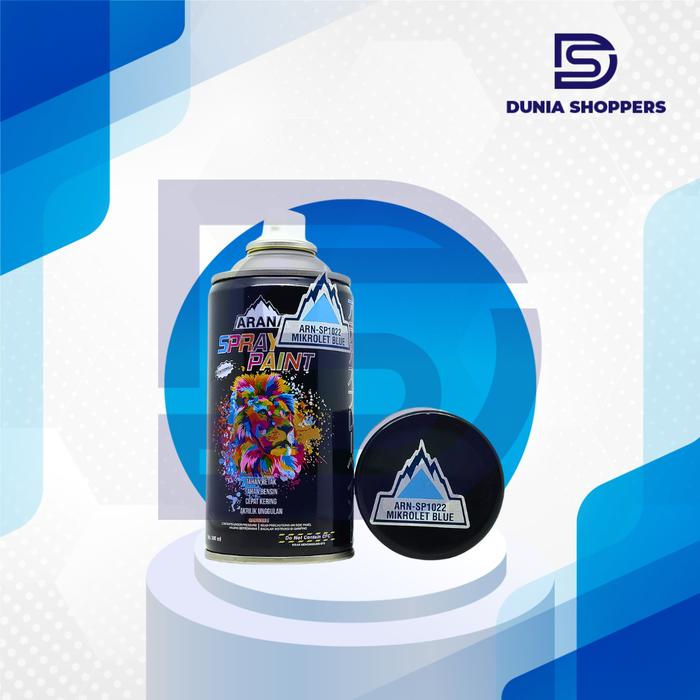 Gambar Cat Semprot Arana Spray Paint 300ml Standard Standar Color - MIKROLET BLUE dari Dunia Shoppers undefined Tokopedia