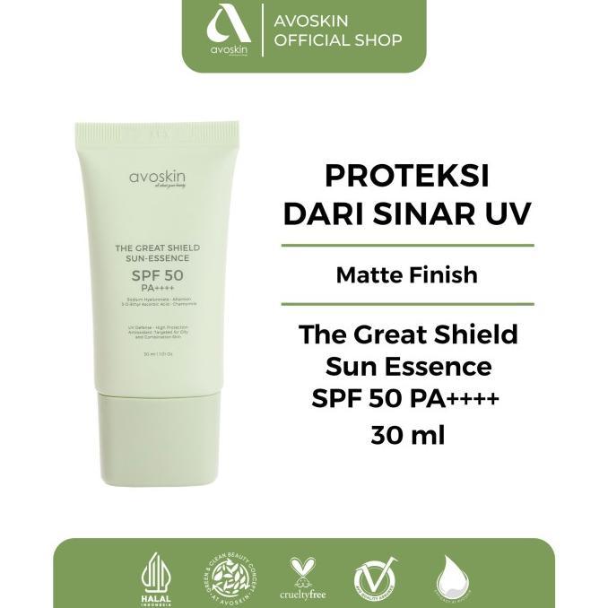 Gambar PROMO Sunscreen Avoskin The Great Shield SPF 50 PA++++ 30ml-Kulit Berminyak ## dari CV Zaenab11 undefined Tokopedia