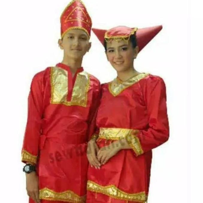 Gambar NEW Baju padang Sma - dewasa/pakaian adat sumatra - Merah, CEWE dari PANDAWA LAPAK undefined 3 Tokopedia