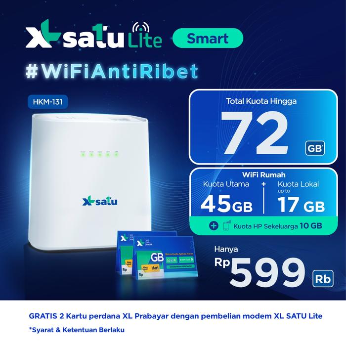 Uniq Router Jual Router Wifi CPE XL SATU Lite Value / Smart / Family User Internet ...