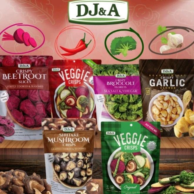 Gambar Ready Dj & A Crispy Veggies Snack Cemilan Sayuran Crisp Dj&A Garlic Jamur - Mushroom dari zeastors undefined Tokopedia