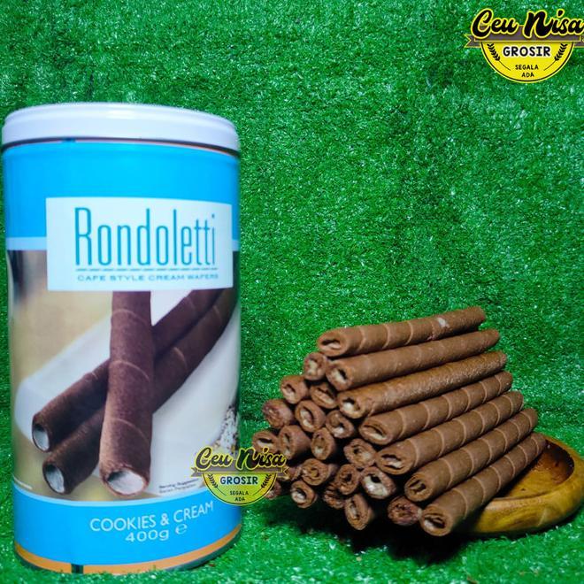 Gambar Ready Rondoletti 400 Gr Kartonan | Astor Rondoletti Wafer Stick 400 Gr - Cookies & Cream dari zeastors undefined Tokopedia