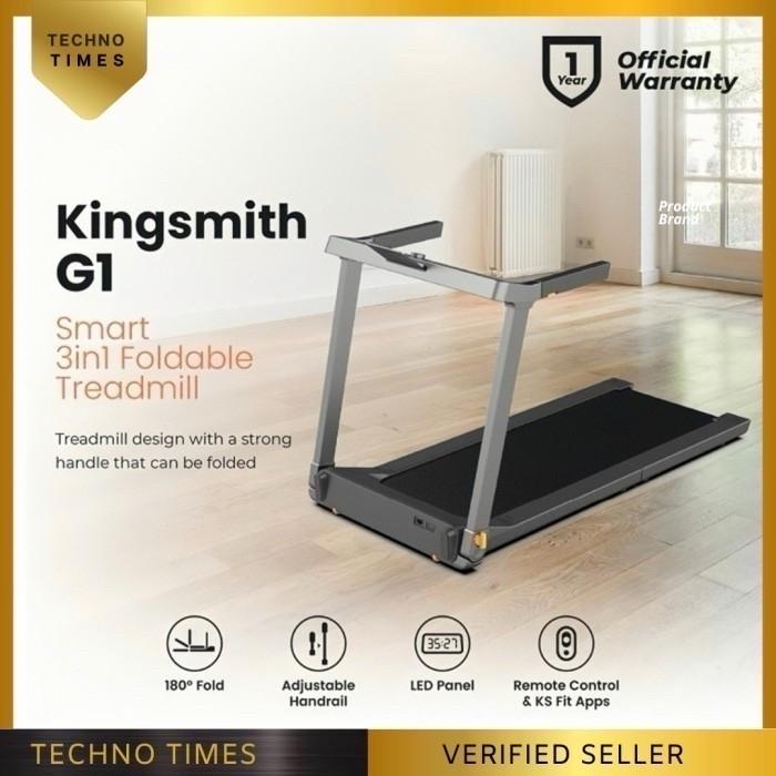 Gambar KINGSMITH G1 Walkingpad Foldable 3 in 1 Fitness Treadmill dari Techno Times undefined Tokopedia