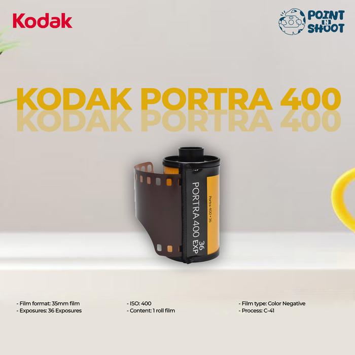 Gambar Kodak PORTRA 400 - 135 / 36 - Roll Film - Single Roll dari Point and shoot undefined Tokopedia