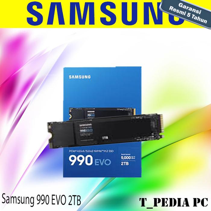 Promo SSD Samsung 990 EVO 2TB SSD NVMe PCIe Gen Cicil
