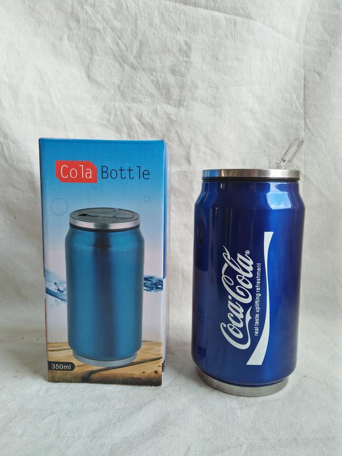 Gambar TUMBLER STAINLESS WARNA UKURAN 350ML - Biru dari Multikasih Souvenir undefined Tokopedia