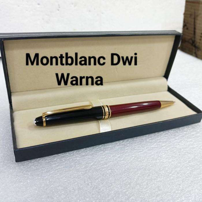 Gambar PENA MONT BLANC MEISTERTUCK DWI WARNA n pelikan sailor parker pilot 01 Stationery st dupont waterman sheaffer  cross pelikan platinum sailor aigner tinta cross dari Toko Batu Pirus Dan Pulpen 88 undefined Tokopedia