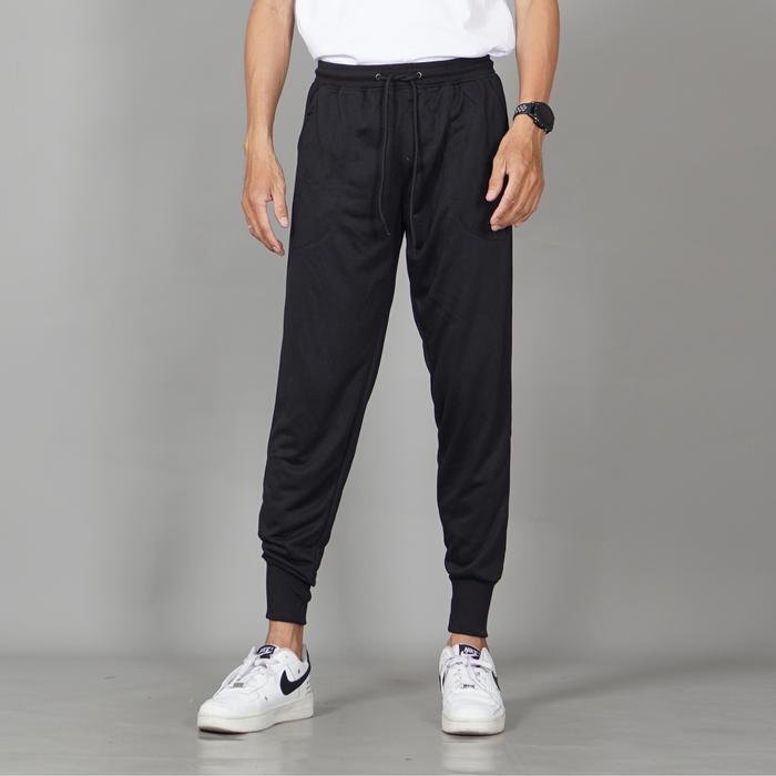 Gambar Brooklyn Black Okechuku Jogger Sweatpants Joger Basic Celana Training - Hitam, S dari Okechuku undefined Tokopedia