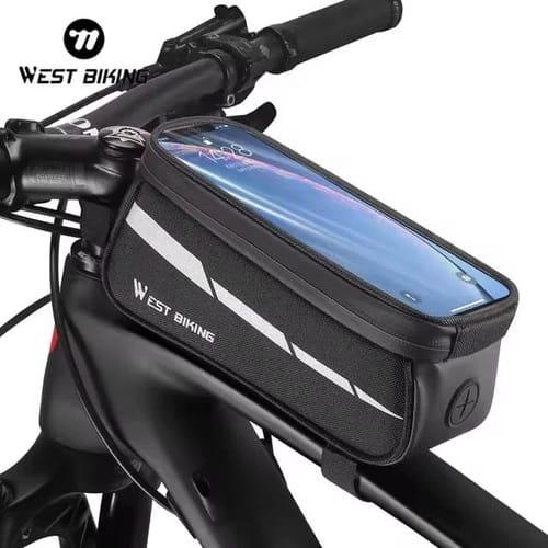 Jual TAS HANDPHONE FRAME SEPEDA WEST BIKING 1L BAG MOUNTAIN