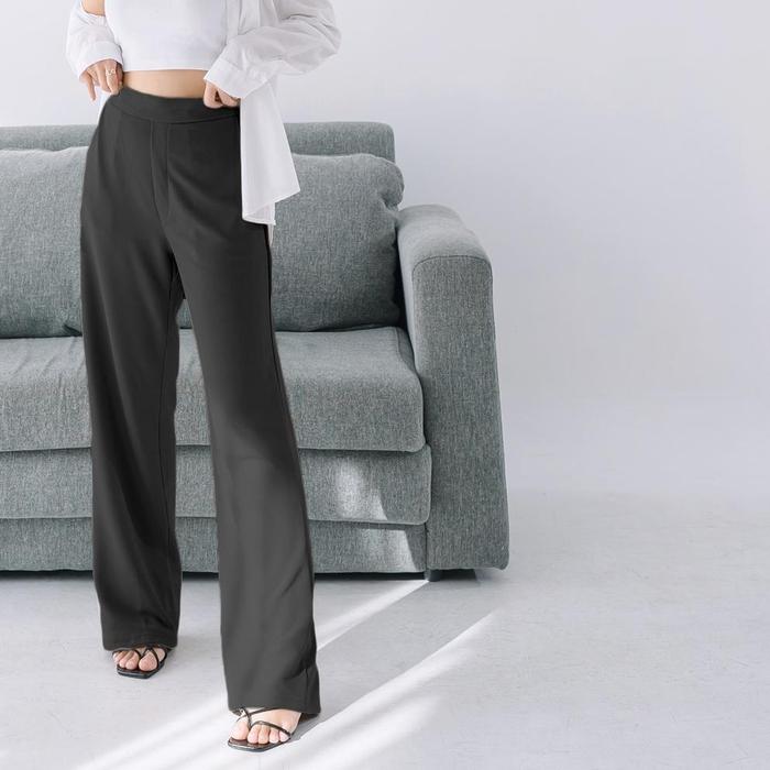 Gambar Nomitee's Regina Pants Celana Panjang Kulot Wanita - BLACK, MEDIUM dari nabila-1store undefined Tokopedia