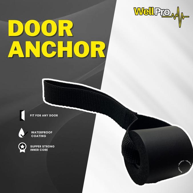 Gambar Termurah Set Door Anchor Handle Resistance Band Loop Band Pull Up Band - Door anchort dari Flow &amp; Flex undefined Tokopedia