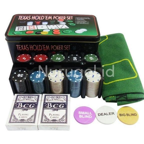 Gambar Permainan Poker Set 200 pcs Texas Holdem Kasino Coin Baccarat Blackjack Koin RAF-237 - BOX MULUS dari Rafliatikatika undefined Tokopedia