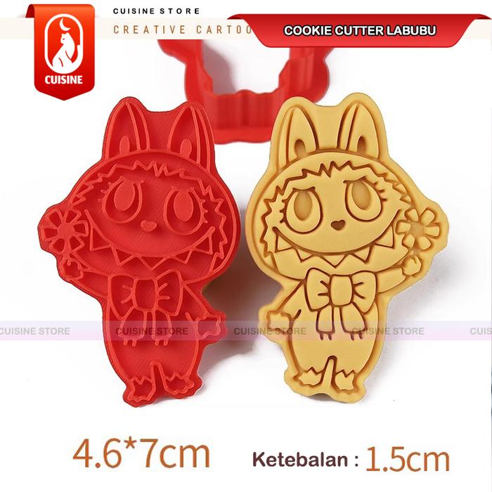 Gambar Cookie Cutter LABUBU The Monster Cetakan Roti tawar bento anak Karakter Lucu Terbaru - Labubu Windmill dari Cuisine Store undefined Tokopedia